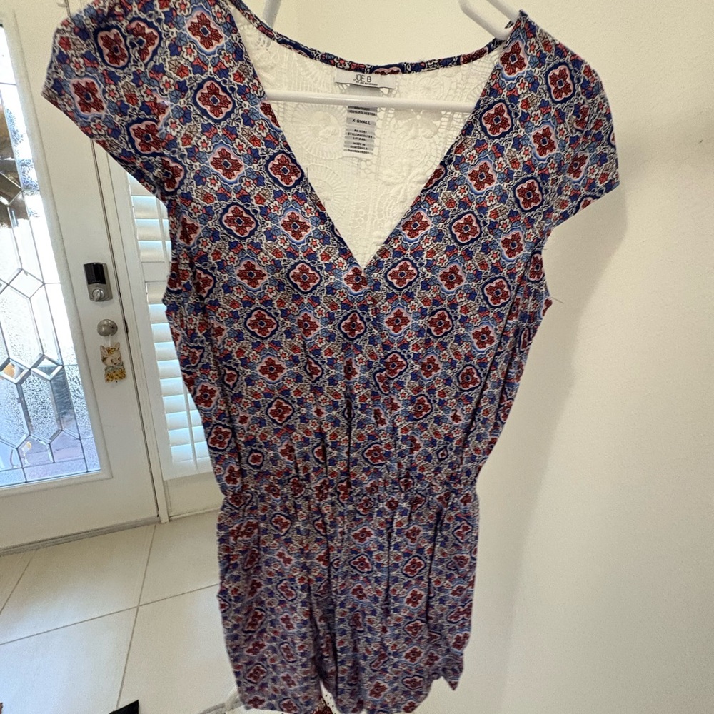 Joe B Multicolor Patterned Dress